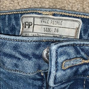Free people straight leg jeans
